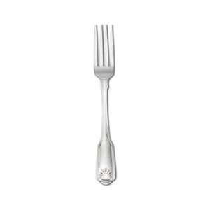 Oneida Silver Shell Dinner Fork   7 5/8 