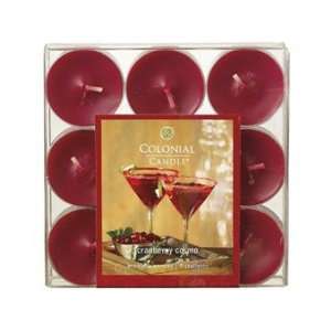   Candle Tea Light Cranberry Cosmo Aromatic Candles: Home & Kitchen