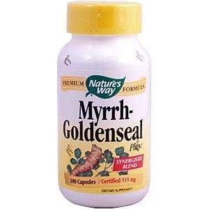  Myrrh Golden Seal Plus 100C 100 Capsules Health 