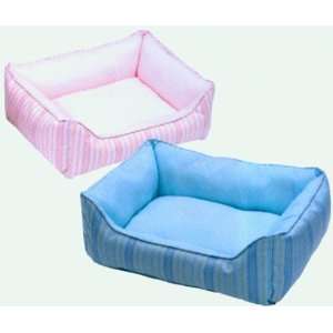  Small Rectangular Reversible Cuddle Bed   Baby Chic Pink 