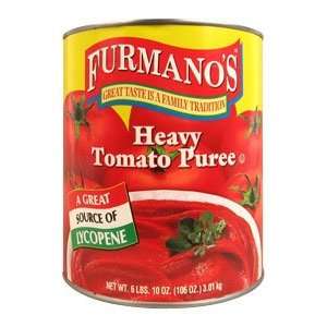 Furmanos Heavy Tomato Puree 6   #10 Grocery & Gourmet Food