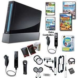   Remote and Nunchuk, 19 Games, and Lots of Accessories