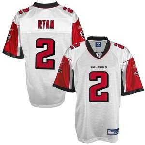  Matt Ryan #2 Atlanta Falcons Replica NFL Jersey White Size 