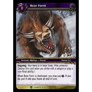  Bear Form UNCOMMON   World of Warcraft Heroes of Azeroth 
