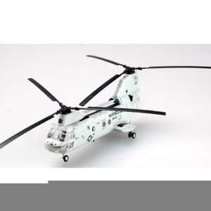  CH 46E Sea Knight Helicopter US Marines (Built Up Plastic 