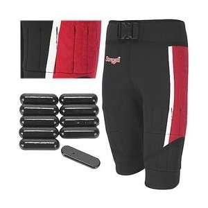  Strength Systems Weighted Shorts   BLACK/RED XX Large 