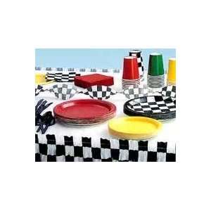  Black/White Check Luncheon Napkins: Toys & Games