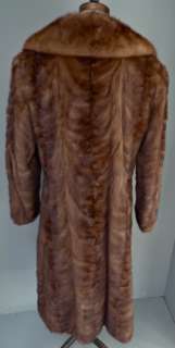 ELEGANT★ STRIKING Classic CANADIAN LONG MINK Womens Fur 