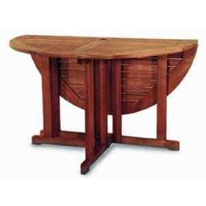   Achla Designs OFT 01 48 Inch Round Folding Table: Patio, Lawn & Garden