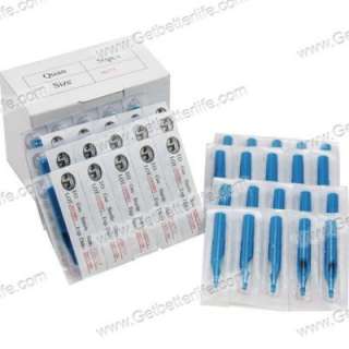 300 Pro Tattoo Disposable Plastic Tips Supply Blue  