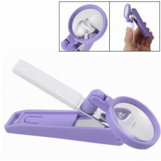   Scissors Clippers with Magnifying Glass Nail Clip Nailcutters  