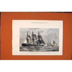   Khedive Expedition Red Sea Slave Trade Ship Boat 1877