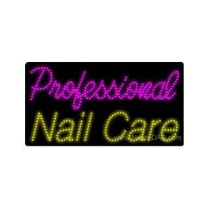  Professional Nail Care Outdoor LED Sign 20 x 37: Sports 
