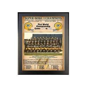   Bowl I Champions 13 x 16 Plaque from Healy Pro