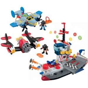  Fisher Price Imaginext Sky Racers Mega Set: Toys & Games