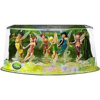 Disney Fairies Exclusive Figurine Playset 6Pack Tinker Bell, Fawn 