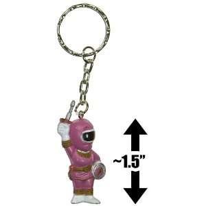  Pink Zeo Ranger I ~1.5 mini figure keychain: Power Rangers Zeo 