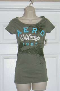 Aeropostale Junior Girls Fitted T Shirt Size XS NWT  