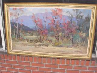 Tennessee Landscape Painting   Jean Jacques Pfister  California Artist 