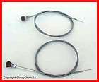 1940 1941 1946 Chevy Truck Throttle Cable & Choke Cable Set Rose tan 