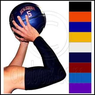 Purple Basketball Stretch Shooting Arm Sleeve Sleeves  
