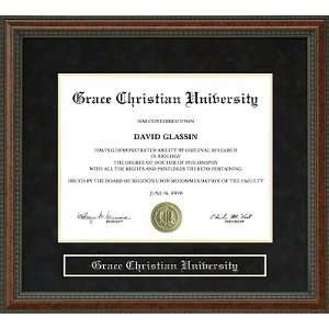  Grace Christian University Diploma Frame Sports 