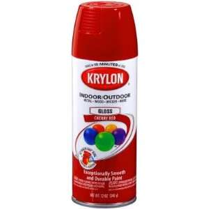  Krylon 2101/52101 Indoor/Outdoor Paint, Red (6 Pack): Home 