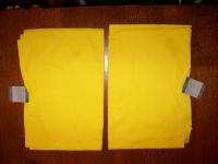 Vtg Montgomery Ward Dark Yellow Broadcloth Fabric 6 Yds  