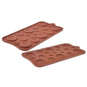    Silicone Easy Choc Buttons Chocolate mold Mold: Kitchen & Dining