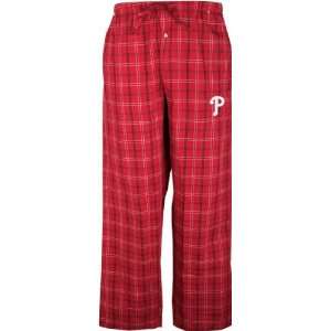   Phillies Red Division Plaid Woven Pants: Sports & Outdoors