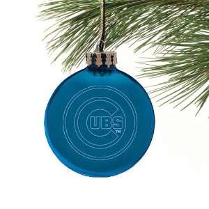  Chicago Cubs Laser Light Ornament