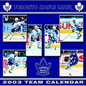  Toronto Maple Leafs 2003 Wall Calendar: Sports & Outdoors