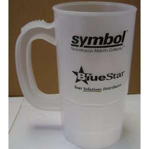  Symbol / Blue Star Plastic Drinking Cup Mug   5 3/8 inches 