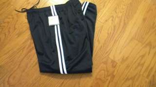 NWT Tek Gear Navy w/White Stripe Athletic Pants MenSz L  
