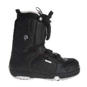  Salomon Faction Mens Snowboard Boots Blk/Wht Sports 