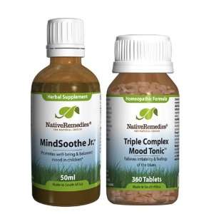  Native Remedies Triple Complex Mood Tonic and MindSoothe 