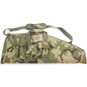    Soft Rifle Case Woodland Camouflage Airsoft Gun Acc: Toys & Games