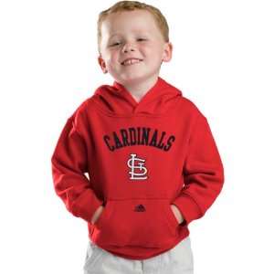  St. Louis Cardinals Youth Dark Red Big Logo Fleece Hooded 