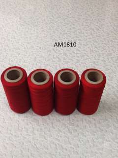 SpunPolyester Quilting Serger Sewing Thread RED  