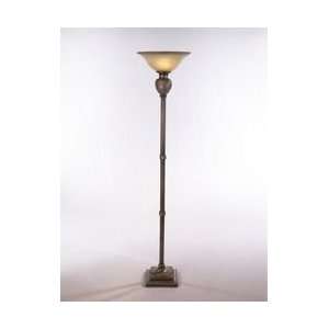  Floor Lamp by Bassett Mirror Company   Gold/Silver (L2130F 