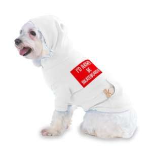 SKATEBOARDING Hooded (Hoody) T Shirt with pocket for your Dog or Cat 