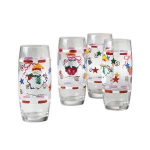   Holiday Magic Set Of Four 20 Ounce Coolers