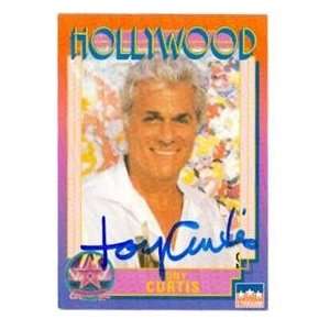  Tony Curtis autographed Hollywood Walk of Fame trading 