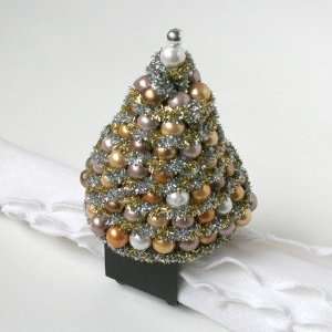  Christmas Tree Napkin Ring: Home & Kitchen