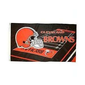  Cleveland Browns NFL Field Design 3x5 Banner Flag 