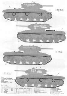   decal set kv 1 kv 1s company authentic decals stock number g303 scale