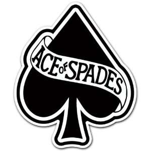   of Spades Rock Band Car Bumper Sticker Decal 5x4 Everything Else