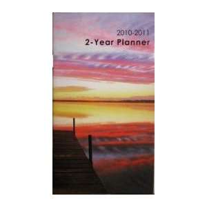  2010/2011 2 year Daily Planner Sunset New