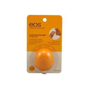  eos Medicated Lip Balm Sphere, Tangerine, .25 oz Health 