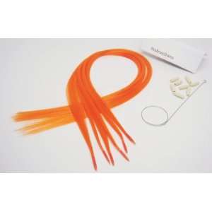   Color Hair Extensions New Generation Orange Arts, Crafts & Sewing
